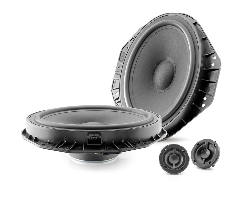 IS FORD 690 Focal Inside 6x9" Polyglass 2-Way Component Speaker Upgrade Kit Plug & Play Compatible with Ford, Lincoln, 75W RMS 4 Ohm (Pair)