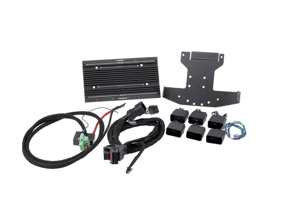 HD14.AWK Precision Power Soundstream Motorcycle Audio Amplifier Install Kit for 2014-2023 Harley Davidson Touring Motorcycles