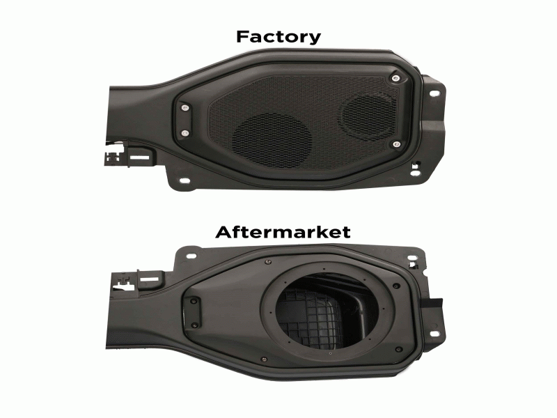 JP-1015 METRA Soundbar Speaker Kit 6.5 Inch / 1 Inch Tweeter - Jeep Wrangler JL / Gladiator JT