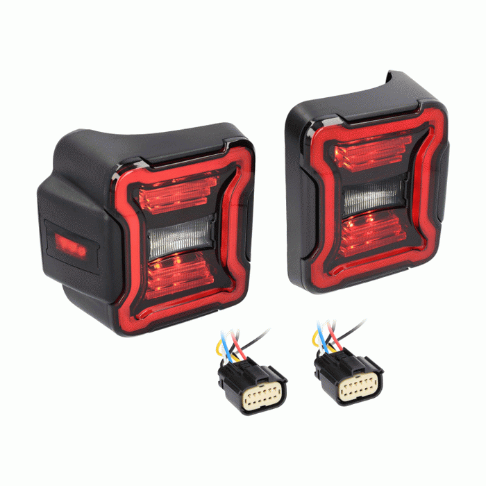 JP-TL05S METRA LED Smoked Taillights - Fits 2018-Up* Jeep Wrangler JL