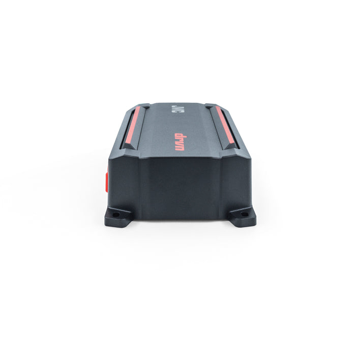 KS-DR2004D JVC 4-Channel Compact Powersports Digital Amplifier 50Wx4 at 4ohms 75Wx4 at 2ohms RMS, 600W Peak Marine, UTV & Motorsport Vehicles, Solid Corrosion-Resistant Aluminum Chassis, IP66 / IP67 Certified and Water Vibration-Proof
