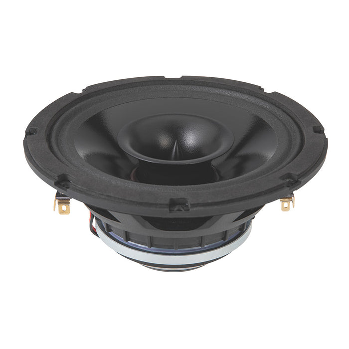 MAS.652HT Precision Power Soundstream Motorcycle Audio 6.5" High-Efficiency Horn-Loaded 2-Way Motorcycle Powersports Speakers (Factory Upgrade 2 ohm) Pair