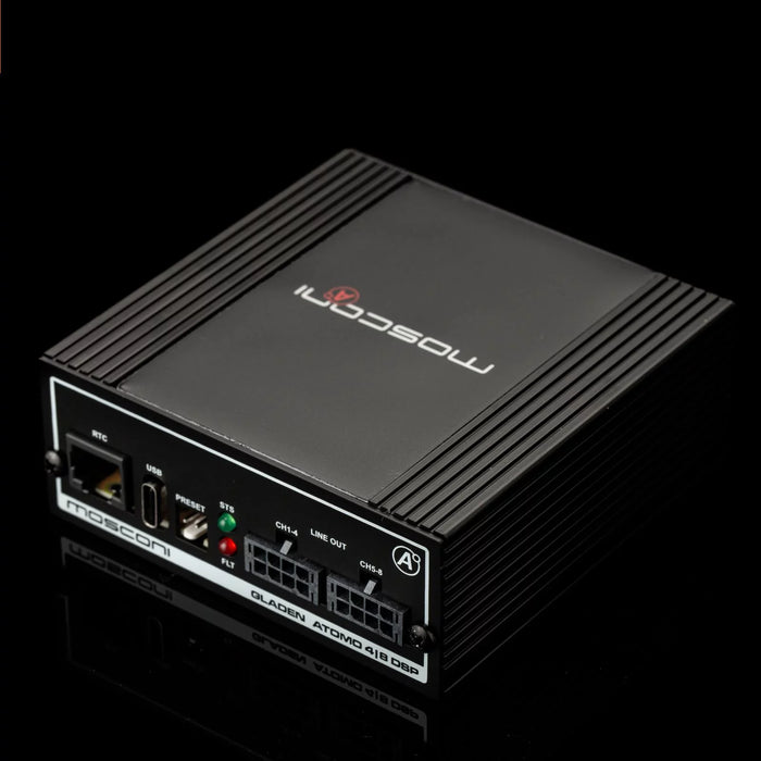 ATOMO 4|8 DSP Mosconi Atomo Line 8 Channel Digital Signal Processor 4ch Input 8ch Output Standalone DSP