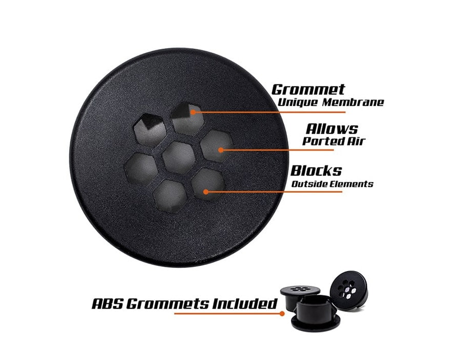 HD14.SBW Precision Power Soundstream Motorcycle Audio Saddlebag Powered Subwoofer Fits 2014-2023 Harley Davidson® Touring Models (Each Side Sold Individually) Installer-Friendly