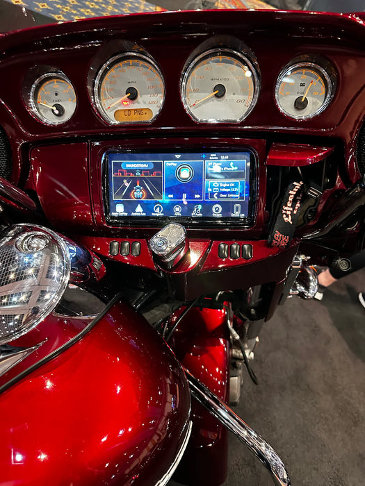 V2 Precision Power Soundstream 8.3" Advanced Plug-n-Play Motorcycle Audio Headunit Radio Upgrade for 2014-2023 Harley Davidson Touring Motorcycles Wireless Apple CarPlay, Android Auto, SiriusXM Ready, iDatalink Maestro, iGo GPS Navigation