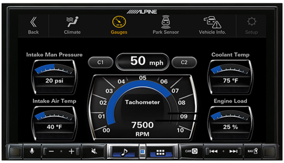 iLX-507 Alpine 7" HD Digital Multimedia Receiver Double-Din Touchscreen Hi-Res Audio Head Unit with Wireless CarPlay and Wireless Android Auto HDMI iDatalink Maestro