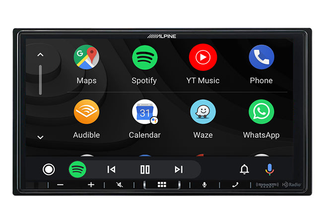 iLX-407 Alpine 7" Digital Multimedia Receiver Shallow Chassis Double-Din Touchscreen Head Unit with CarPlay and Android Auto HDMI iDatalink Maestro