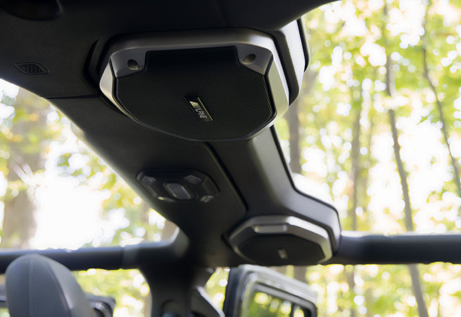 SPV-65-JLT Alpine Rear Soundbar Upgrade Compatible With 2018+ Jeep Wrangler JL and 2020+ Jeep Gladiator JT 90W RMS 4 Ohm (Pair)