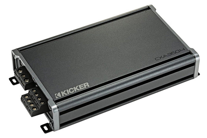 アンプ TRIO 4 CHANNEL 46CXA3604T KICKER CXA360.4 360W RMS 90x4 4-Channel Car Audio