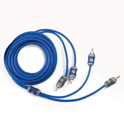 46KI22 KICKER K-Series 2-Channel RCA Interconnects, 2.0 Meter