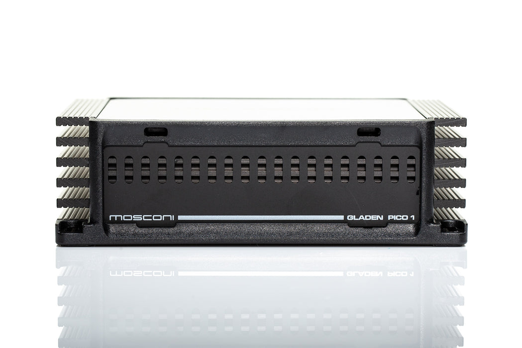 PICO 1 Mosconi Pico Line Class D Mono Subwoofer Amplifier 1x500W 4 Ohm, 1x750W 2 Ohm Car Audio Amplifier
