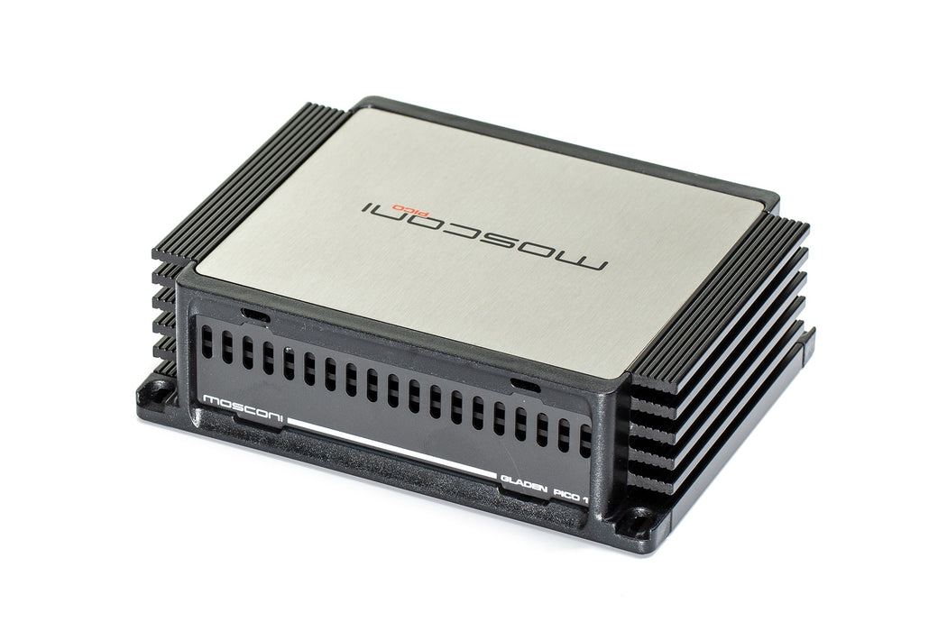 PICO 1 Mosconi Pico Line Class D Mono Subwoofer Amplifier 1x500W 4 Ohm, 1x750W 2 Ohm Car Audio Amplifier