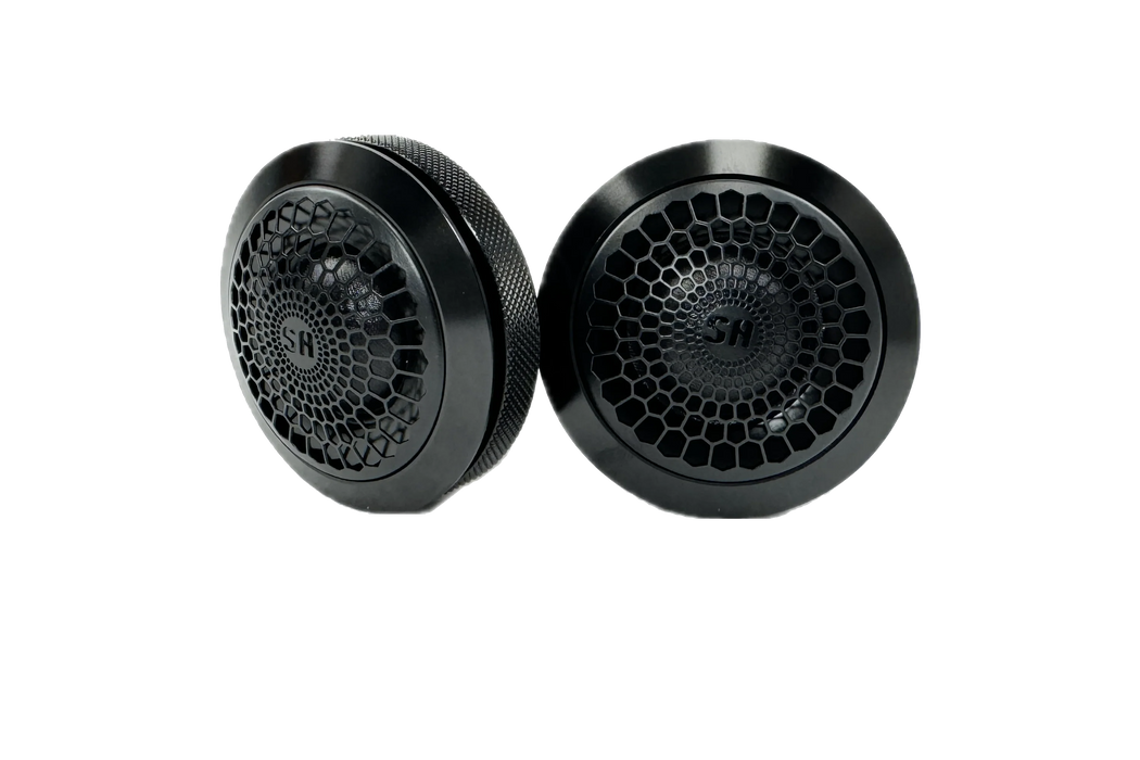 S-SA1T Sundown Audio SA Series v4 1" inch Soft Dome Car Audio Tweeters (Pair)
