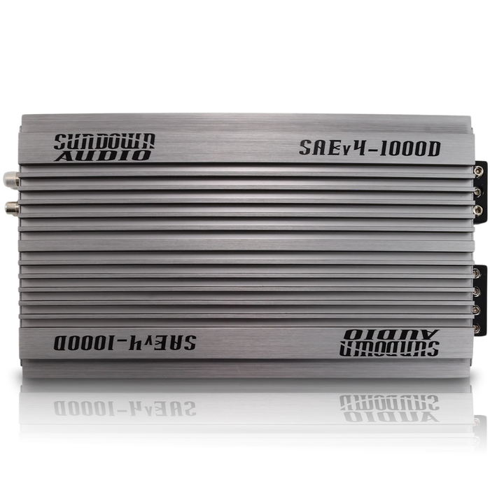 SAEv.4-1000D Sundown Audio SAEv4 Series 1000.1D Monoblock Class-D Subwoofer Amplifier 1000W RMS 1 OHM Stable