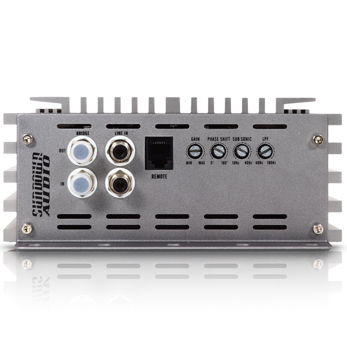 SAEv.4-1000D Sundown Audio SAEv4 Series 1000.1D Monoblock Class-D Subwoofer Amplifier 1000W RMS 1 OHM Stable