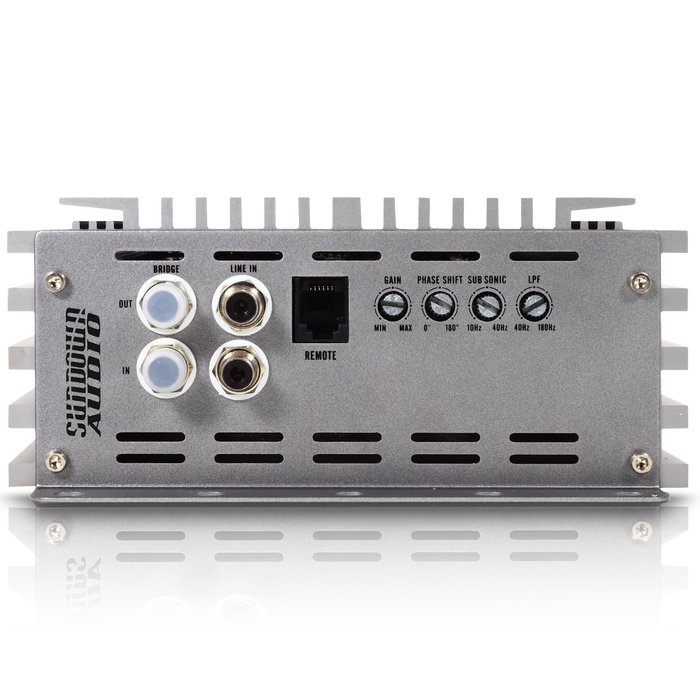 SAEv.4-600D Sundown Audio SAEv4 Series 600.1D Monoblock Class-D Subwoofer Amplifier 600W RMS 1 OHM Stable