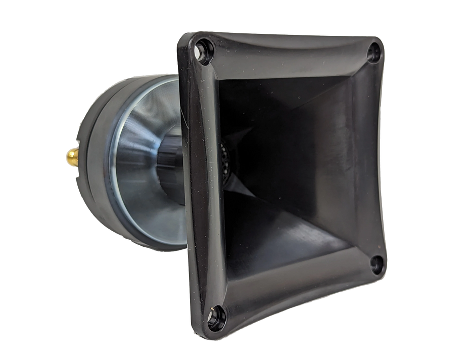 S-SDEH-04 Sundown Audio SDEH04 100 WATT Square Horn Driver Tweeter SPL PA Pro Sound High Output 4 Ohm (Single)