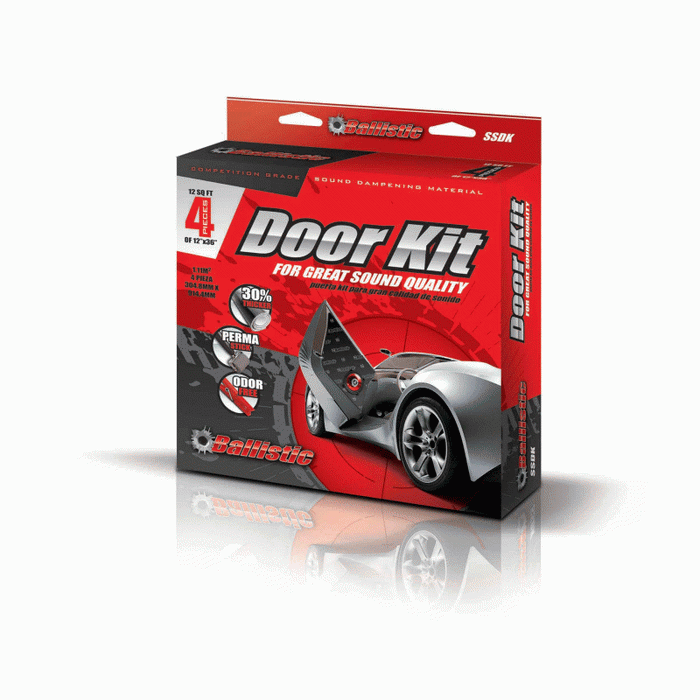 SSDK Metra Ballistic Series Sound Dampening Door Kit