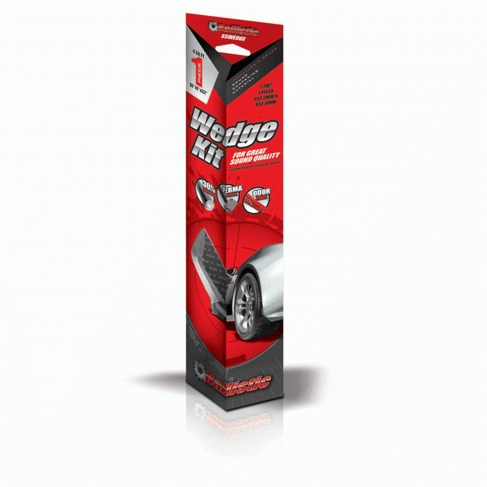 SSWEDGE Metra Ballistic Series Sound Dampening Wedge Kit