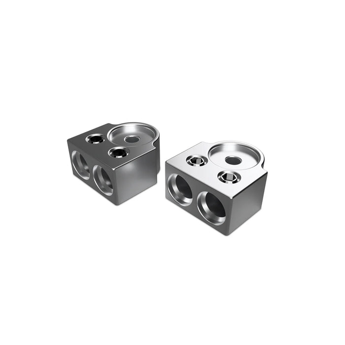 TB-602V1 XS Power Battery 600 Series Aluminum 1/0AWG (2 Spots)Terminal Blocks (Pair)