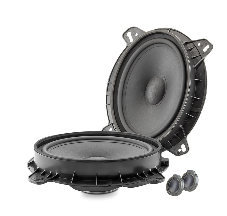 IS TOY 690 Focal Inside 6x9" Polyglass 2-Way Component Speaker Upgrade Kit Plug & Play Compatible with Toyota, Lexus, 75W RMS 4 Ohm (Pair)