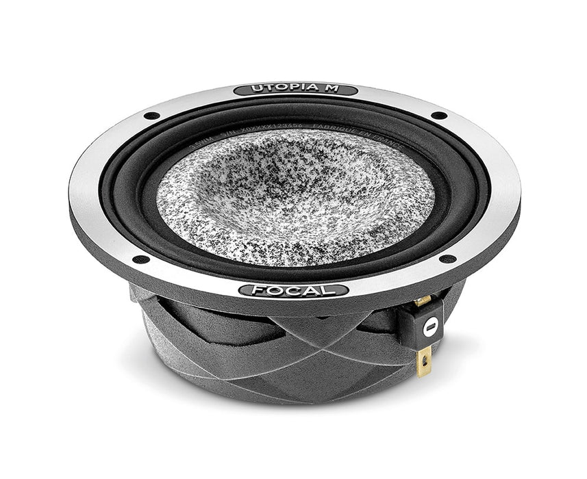 3.5 WM Focal Utopia M 3.5" Midrange Speaker Driver 50W RMS Elite Car Audio 4 Ohm (Single Speaker)
