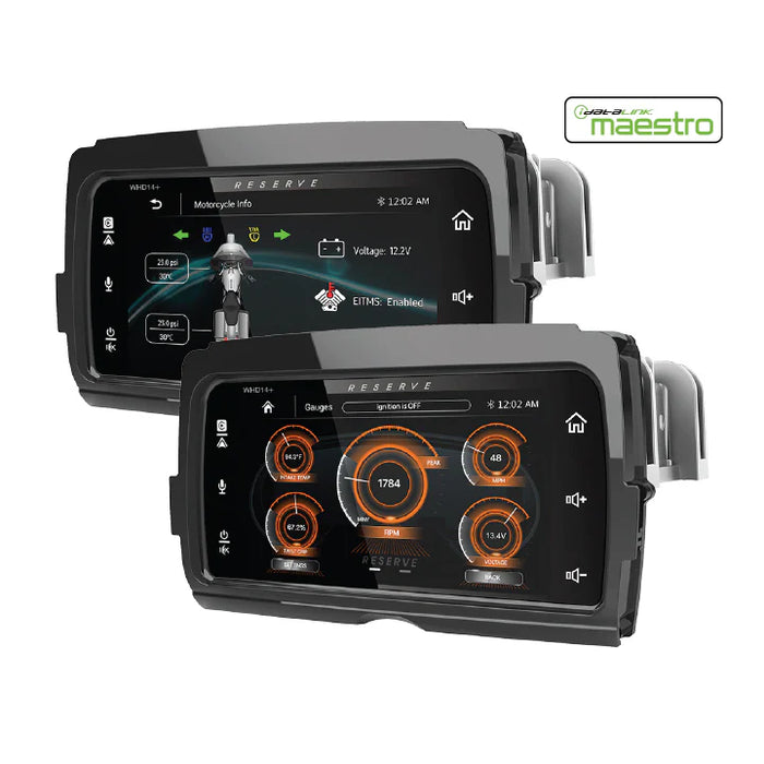 WHD.UNLOC Precision Power Soundstream Motorcycle Audio Upgrade Kit for WHD.14 Unlock Includes iDatalink Maestro RR2