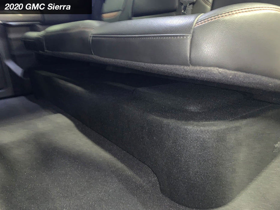 51KGMDL7T122 KICKER Chevy/GMC Truck Specific Dual 12" L7T Loaded Down Firing Enclosure 1200W RMS 2 Ohm