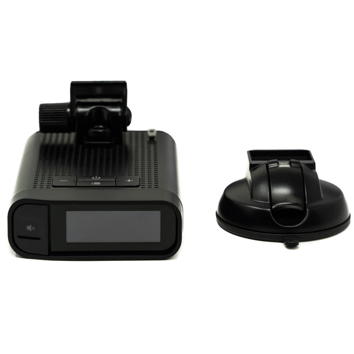 DS1 Radenso Extreme Range Radar Detector - Magnet Mount, Bluetooth App, Multi Color OLED Display, Less False Alerts, Auto GPS Lockouts