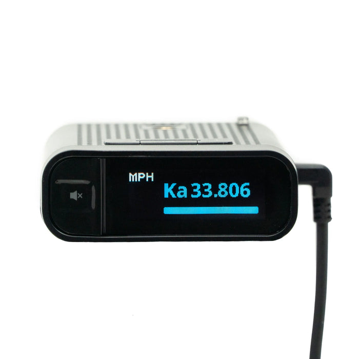 DS1 Radenso Extreme Range Radar Detector - Magnet Mount, Bluetooth App, Multi Color OLED Display, Less False Alerts, Auto GPS Lockouts