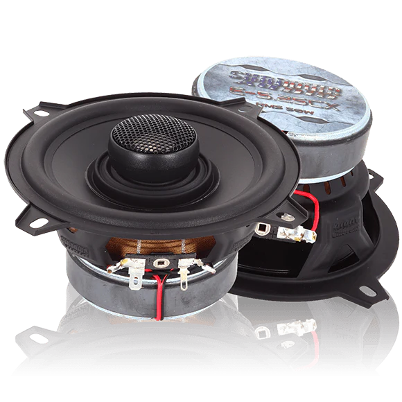 S-E5.25CX Sundown Audio E-5.25CX 5.25" 5 1/4 inch Coaxial 2-Way Speakers+Built-in Tweeters 50W RMS Car Audio (Pair)