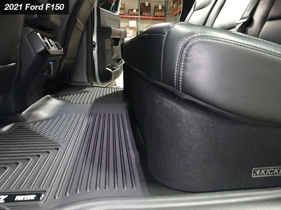 51KFDL7T102 KICKER Ford Truck Specific Dual 10" L7T Loaded Down Firing Enclosure 1000W RMS 2 Ohm