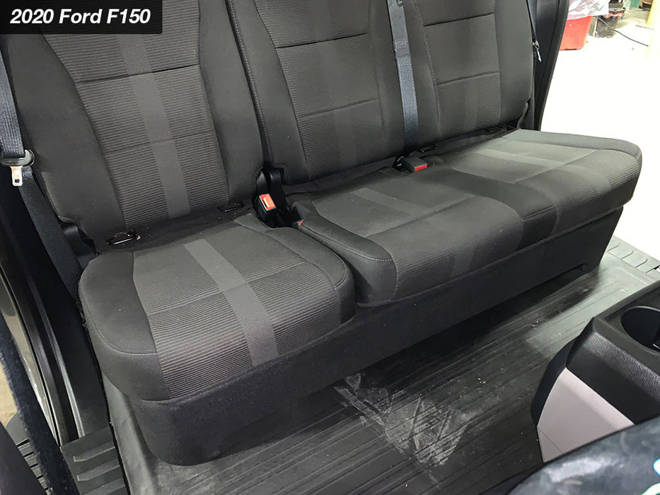 51KFDL7T102 KICKER Ford Truck Specific Dual 10" L7T Loaded Down Firing Enclosure 1000W RMS 2 Ohm