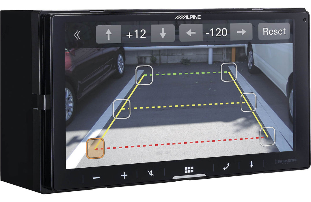 iLX-W670-S Alpine 7" Digital Multimedia Receiver with SWC Adapter, Shallow Chassis Double-Din Touchscreen Head Unit with CarPlay and Android Auto Compatibility