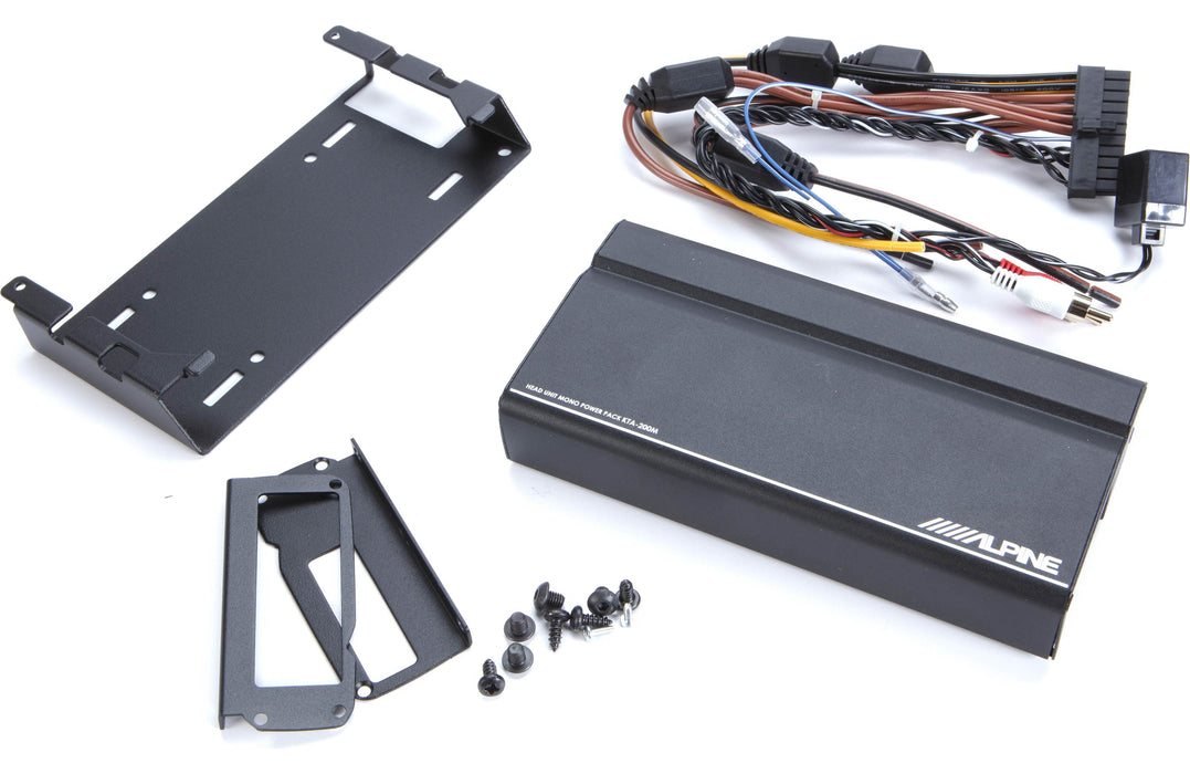 KTA-200M Alpine Power Pack Compact Mono Subwoofer Amplifier 200W RMS at 2-Ohm 400W Peak PowerStack