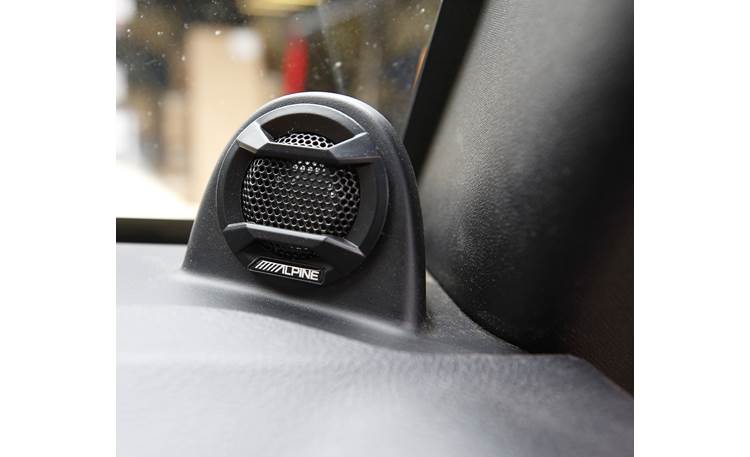 SPV-65X-WRA Alpine 2-Way Component Weather Resistant Speaker System for 2007-2018 Jeep® Wrangler JK 75W RMS 4 Ohm (Pair)