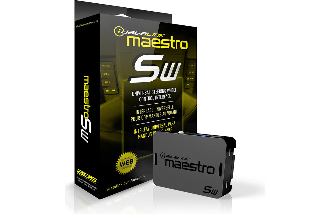ADS-MSW iDatalink Maestro Universal Steering Wheel Control Data Interface Module