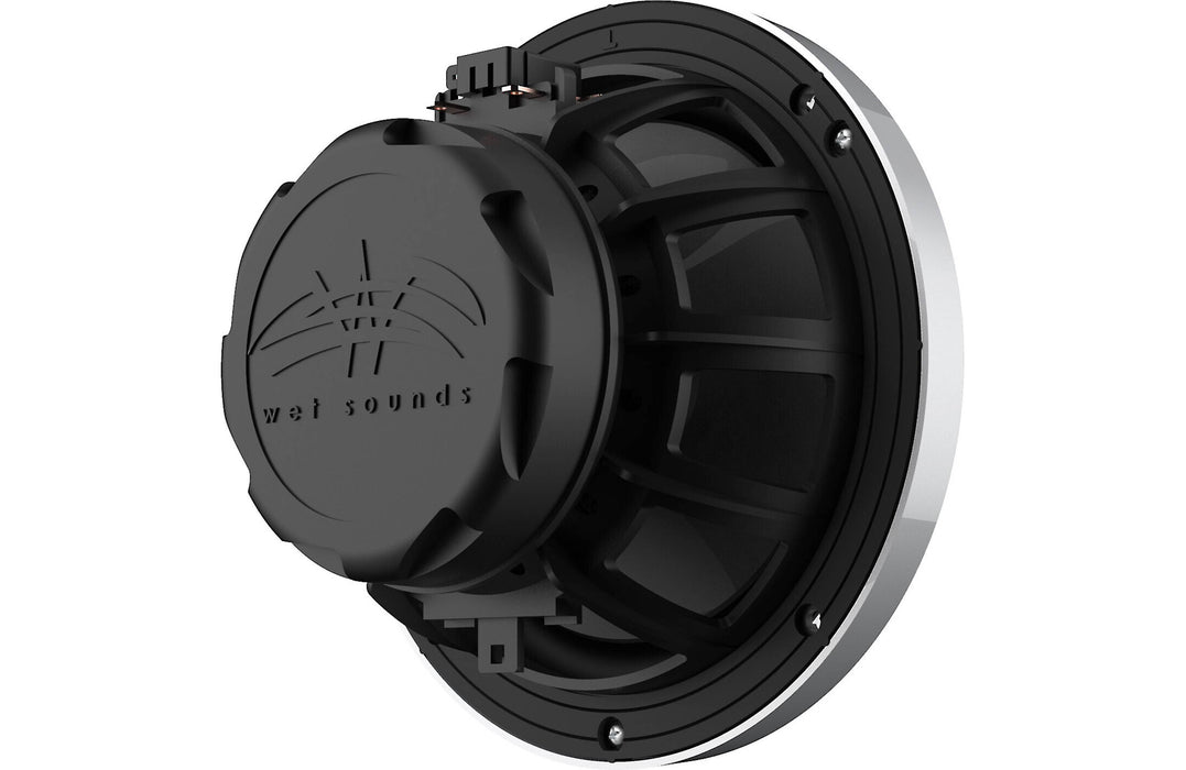 RECON 5-S Wet Sounds Recon Series 5.25" High-Output Component Style Coaxial Speakers w/ XS-Silver Grilles 50W RMS 4 Ohm (Pair)