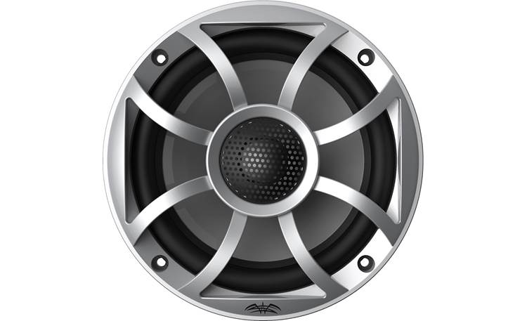 RECON 5-S Wet Sounds Recon Series 5.25" High-Output Component Style Coaxial Speakers w/ XS-Silver Grilles 50W RMS 4 Ohm (Pair)