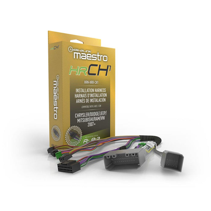 HRN-HRR-CH1 iDatalink Maestro Radio Replacement T-Harness - Chrysler/Dodge/Jeep 2007-2020