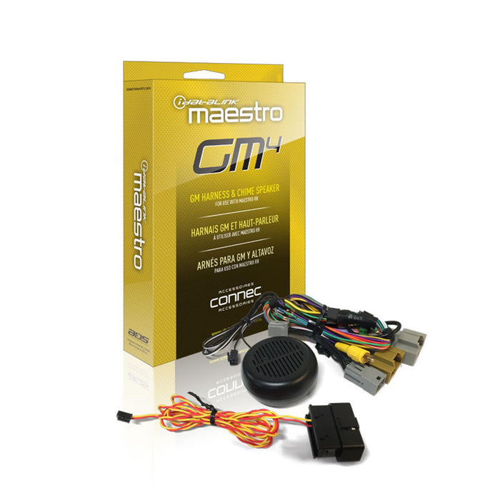 HRN-RR-GM4 iDatalink Maestro Radio Replacement T-Harness - GM 2016-2019