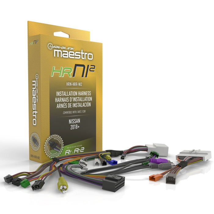 HRN-HRR-NI2 iDatalink Maestro Radio Replacement T-Harness - Nissan 2018-2024