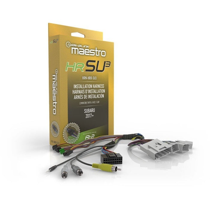 HRN-HRR-SU3 iDatalink Maestro Radio Replacement T-Harness - Subaru 2017+