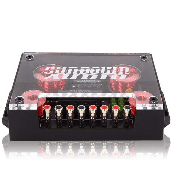 S-SA6.5CSV3 Sundown Audio SA-6.5CS v.3 6.5" 6-1/2 Component Speakers + Tweeters 125W RMS Car Audio (Pair)