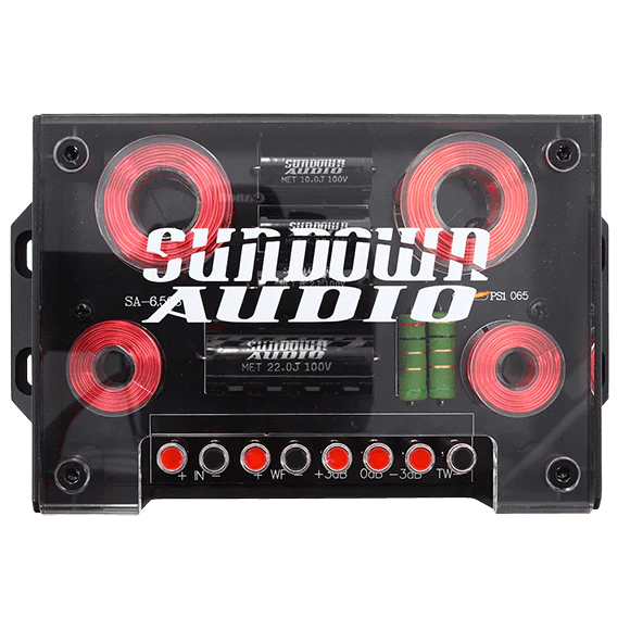S-SA6.5CSV3 Sundown Audio SA-6.5CS v.3 6.5" 6-1/2 Component Speakers + Tweeters 125W RMS Car Audio (Pair)