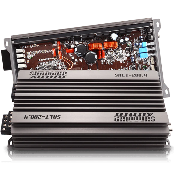 A-SALT2004 Sundown Audio SALT Series 4-Channel Full Range Digital Class-D Amplifier (SALT-200.4 200Wx4 RMS 4 OHM)