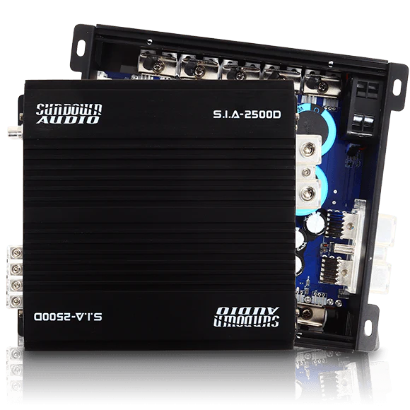 SIA-2500D Sundown Audio SIA Series 2500D SMART Full Range Monoblock Amplifier 2500W RMS 1 or 2 OHM Stable