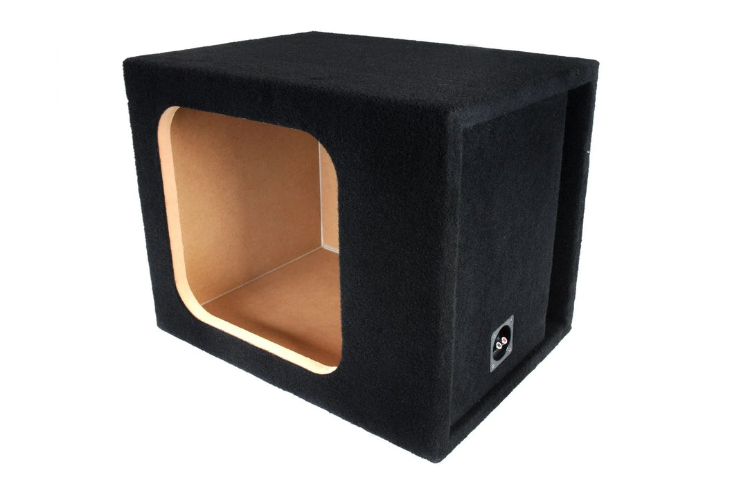 18SXK Black Carpeted Atrend 18" Single Kicker L7X Subwoofer Vented Box (Unloaded Enclosure)