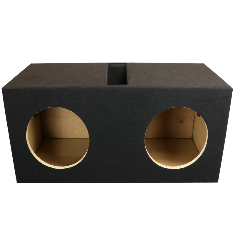 18SDDV Black Carpeted Atrend 18" Dual Sundown M, E, SD, SA & U Series Subwoofer Ported Box (Unloaded Enclosure)