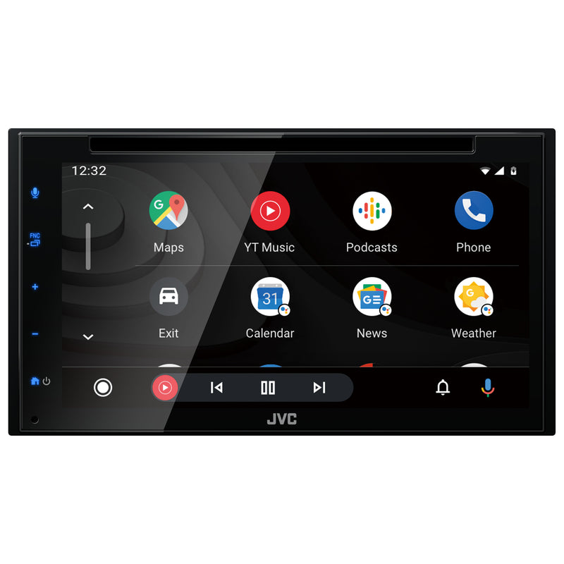 KW-V660BT JVC Digital Multimedia CD/DVD Receiver 6.8” Double-Din Touchscreen Head Unit with CarPlay and Android Auto, AM/FM, Bluetooth, USB Port, SiriusXM Ready, Car Radio